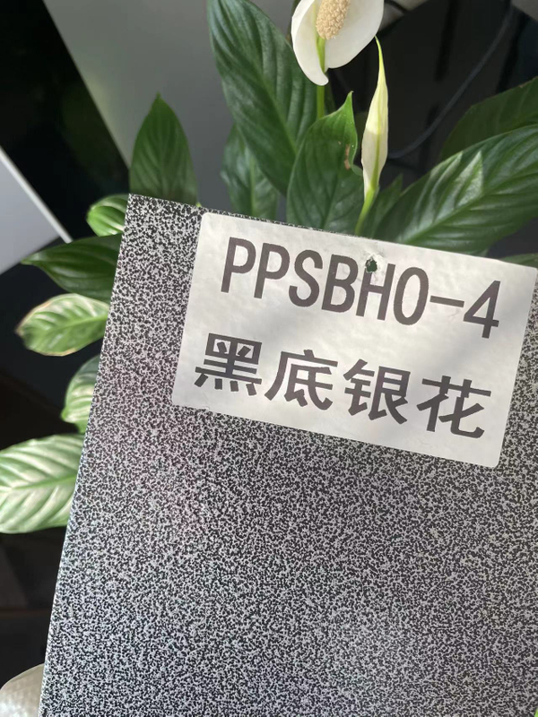 PPSBH0-4 Antique Black Silver Small Texture Powder Coating Paint