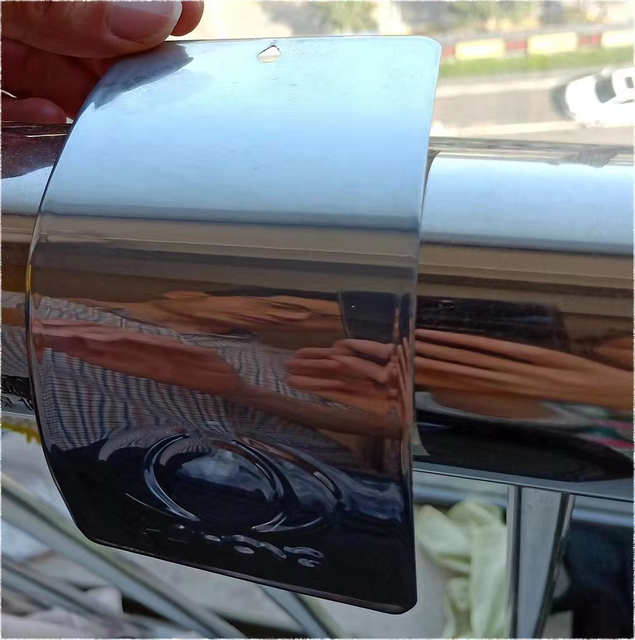 560℃ High Gloss Mirror Chrome and Metallic Bonding Powder Coating