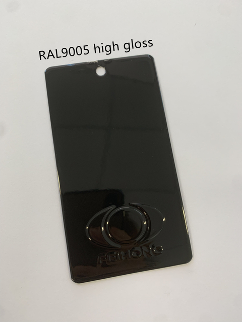 Black RAL9005 Polyester Powder coating paint