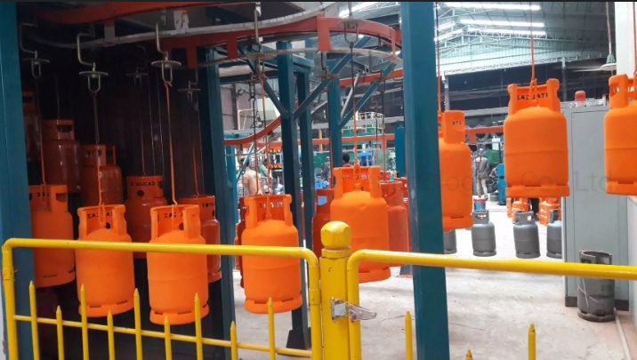 Polyester Powder Coating for LPG Cylinders 