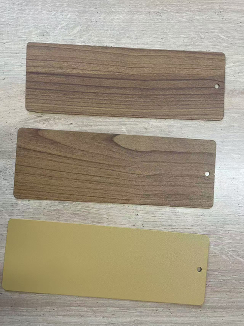 Sand Effect Wood Finish Powder Coating for Aluminum Profile